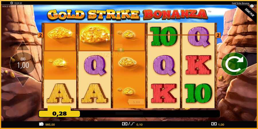 Gold Strike Bonanza màquina de joc per diners, imatge 7