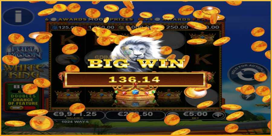 Full Moon: White King PowerPlay Jackpot màquina de joc per diners, imatge 4