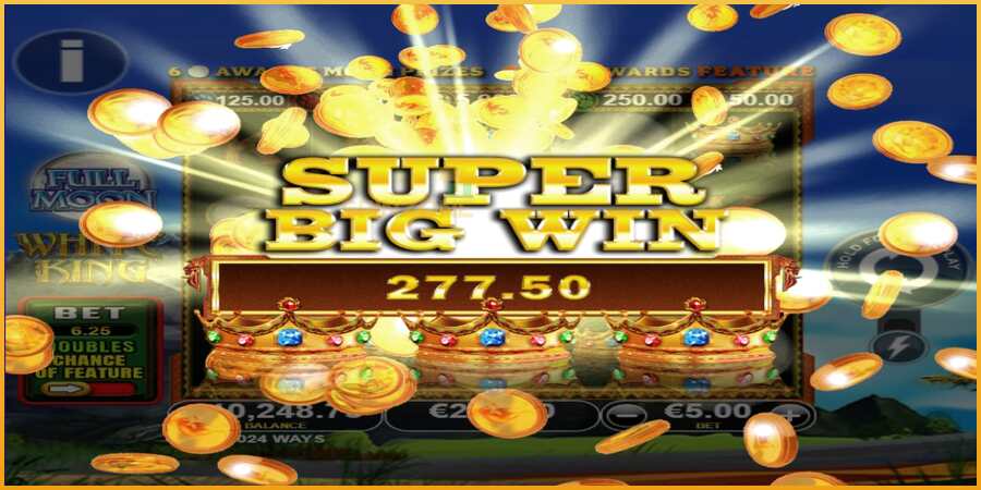 Full Moon: White King PowerPlay Jackpot màquina de joc per diners, imatge 5