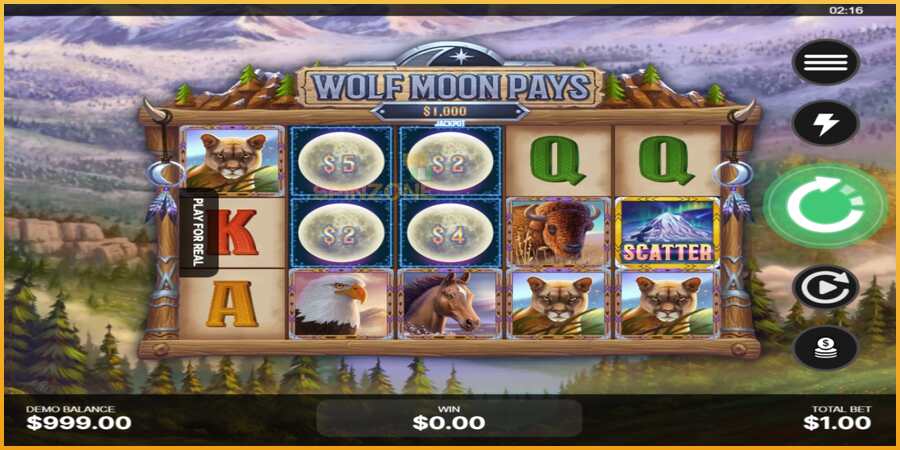 Wolf Moon Pays màquina de joc per diners, imatge 2