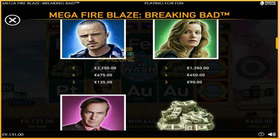 Mega Fire Blaze: Breaking Bad màquina de joc per diners, imatge 6