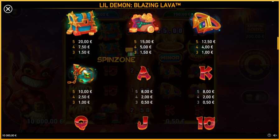 Lil Demon Blazing Lava màquina de joc per diners, imatge 5