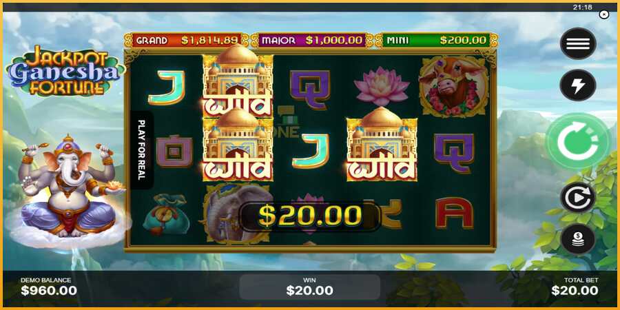 Jackpot Ganesha Fortune màquina de joc per diners, imatge 4