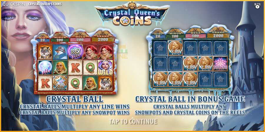 Crystal Queens Coins màquina de joc per diners, imatge 1