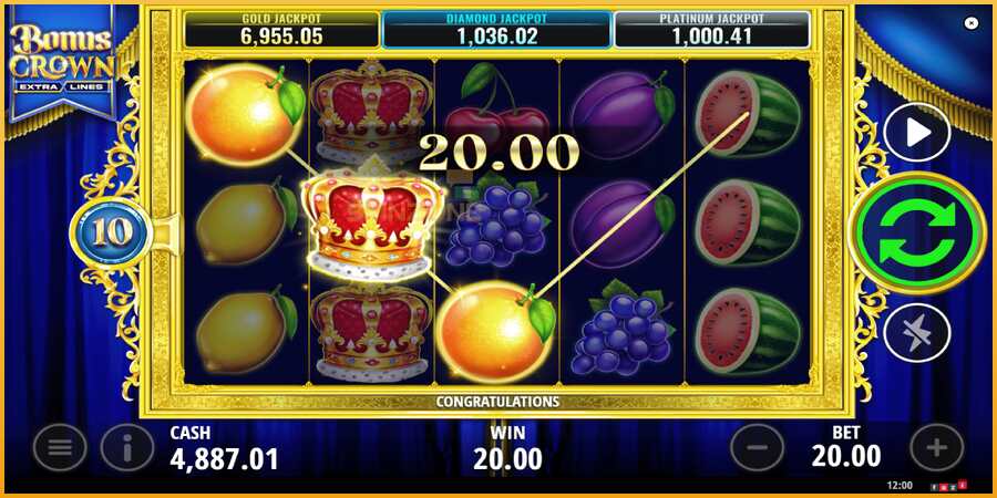 Bonus Crown màquina de joc per diners, imatge 3