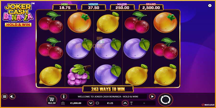 Joker Cash Bonanza - Hold & Win màquina de joc per diners, imatge 1