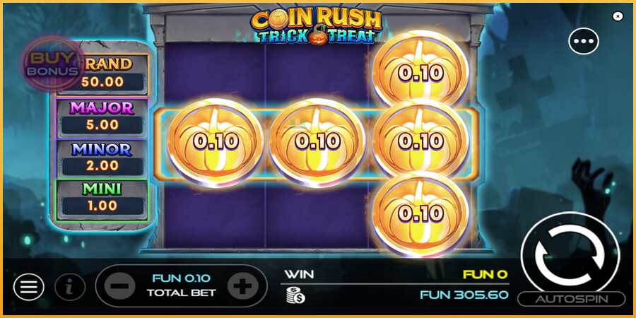 Coin Rush: Trick o Treat màquina de joc per diners, imatge 3