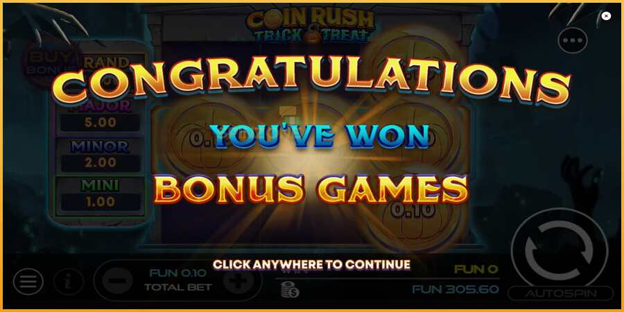 Coin Rush: Trick o Treat màquina de joc per diners, imatge 4