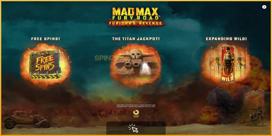 Mad Max: Fury Road - Furiosas Revenge màquina de joc per diners, imatge 1