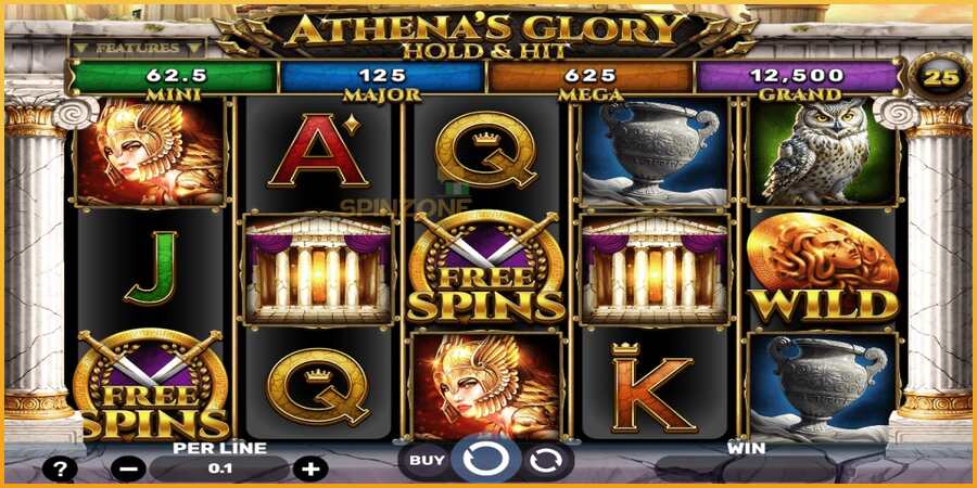 Athenas Glory Hold & Hit màquina de joc per diners, imatge 1