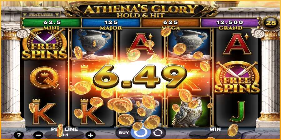 Athenas Glory Hold & Hit màquina de joc per diners, imatge 3