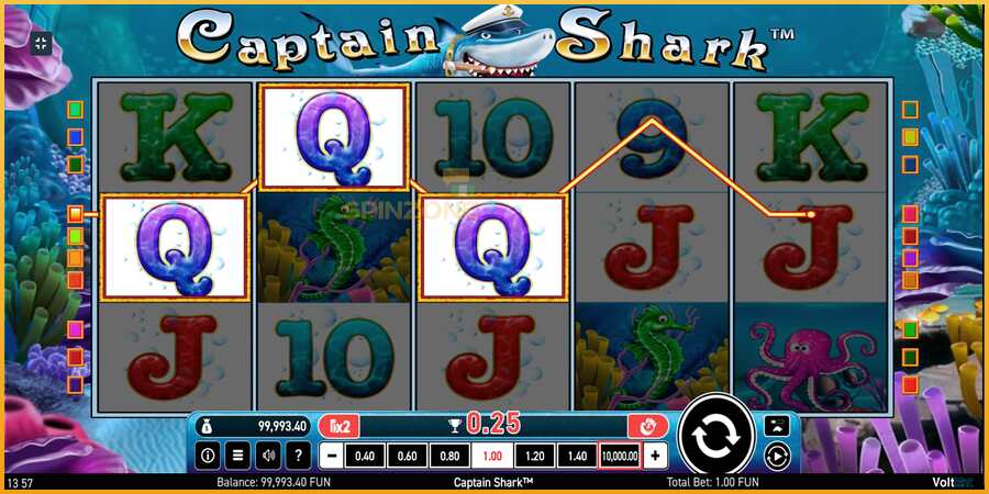 Captain Shark màquina de joc per diners, imatge 10