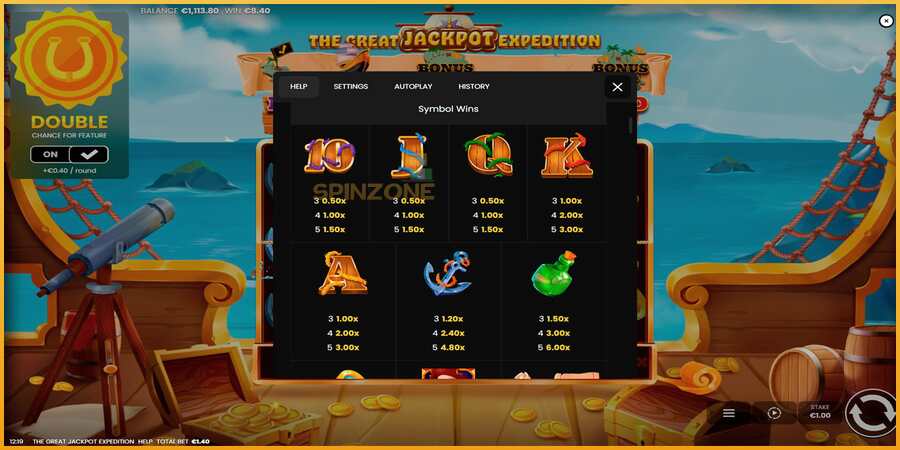 The Great Jackpot Expedition màquina de joc per diners, imatge 6