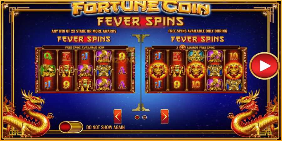 Fortune Coin Fever Spins màquina de joc per diners, imatge 3