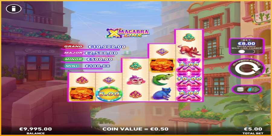 Macabra Linx PowerPlay Jackpot màquina de joc per diners, imatge 2