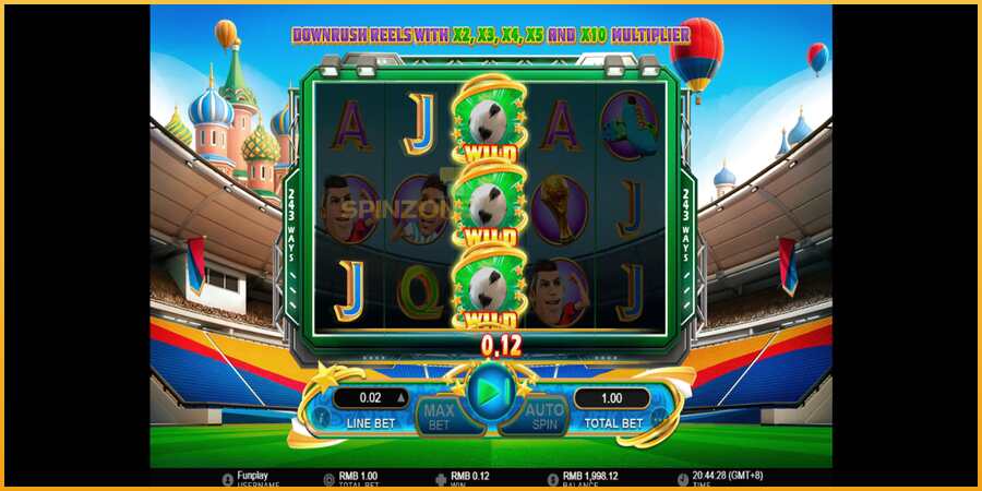 World Soccer Slot 2 màquina de joc per diners, imatge 2