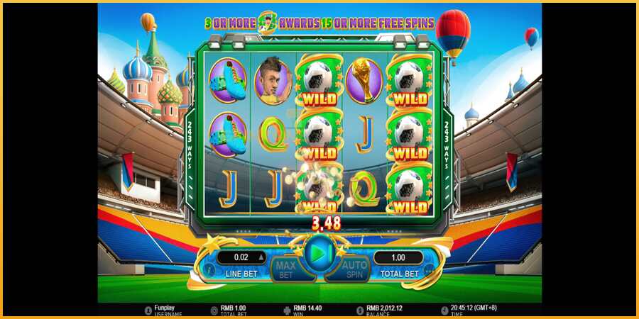 World Soccer Slot 2 màquina de joc per diners, imatge 4