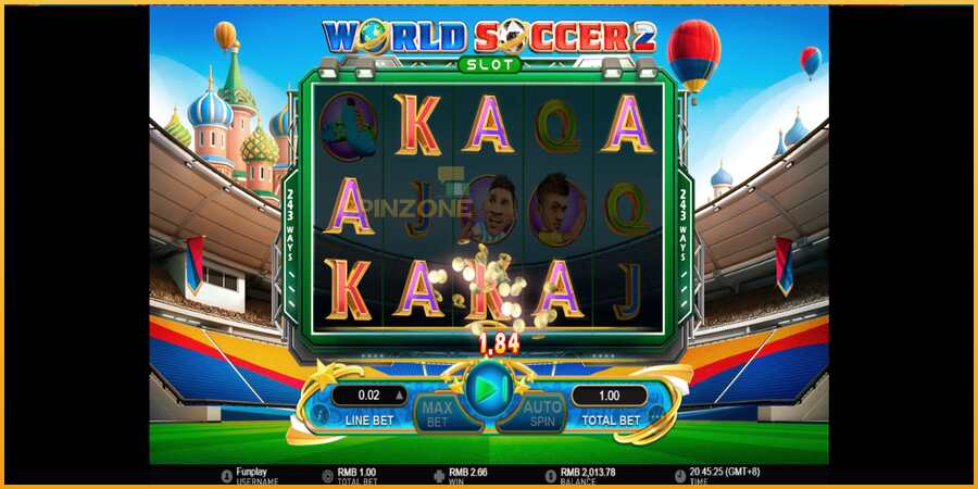 World Soccer Slot 2 màquina de joc per diners, imatge 5