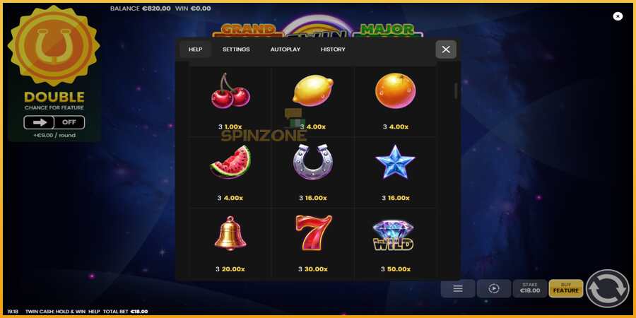 Twin Cash: Hold and Win màquina de joc per diners, imatge 5