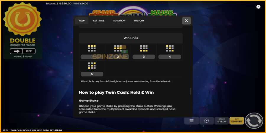 Twin Cash: Hold and Win màquina de joc per diners, imatge 7