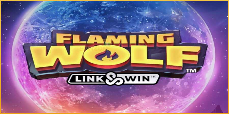 Flaming Wolf Link & Win màquina de joc per diners, imatge 1