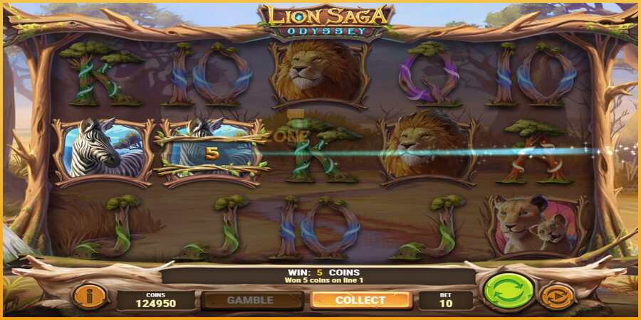 Lion Saga Odyssey màquina de joc per diners, imatge 2