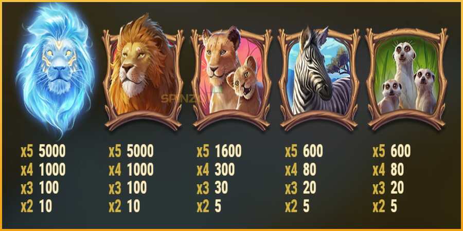 Lion Saga Odyssey màquina de joc per diners, imatge 5