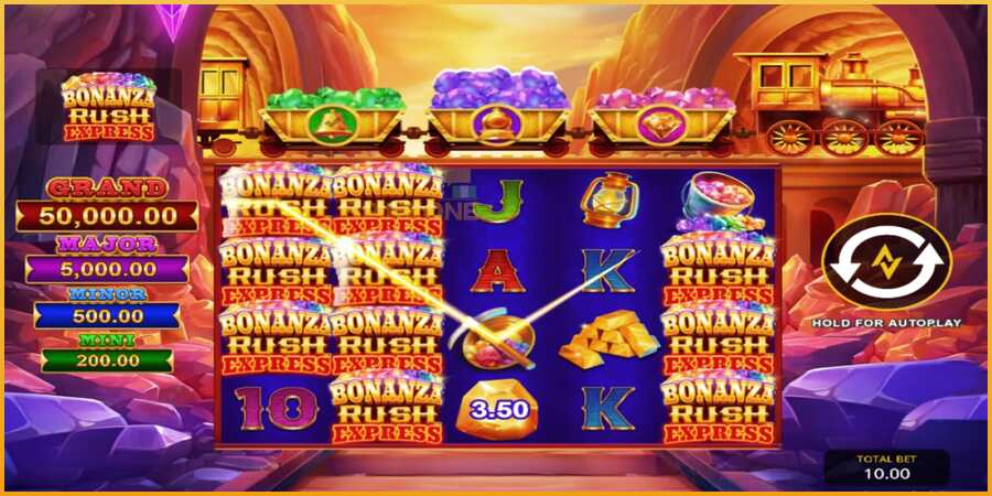 Bonanza Rush Express màquina de joc per diners, imatge 2