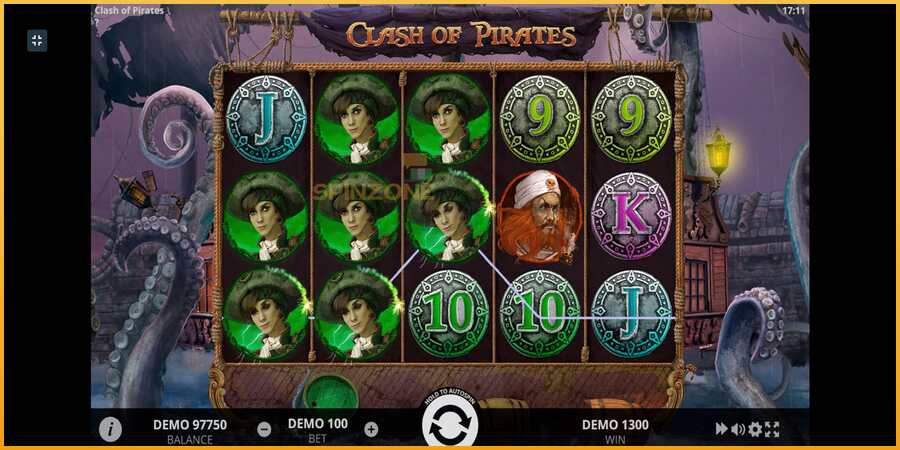 Clash of Pirates màquina de joc per diners, imatge 9