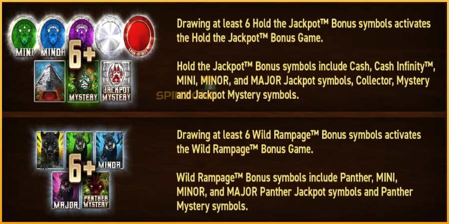 Mighty Wild: Panther Grand Platinum Edition Halloween Jackpots màquina de joc per diners, imatge 4