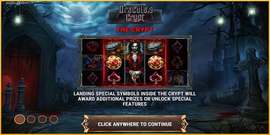 Draculas Crypt màquina de joc per diners, imatge 1