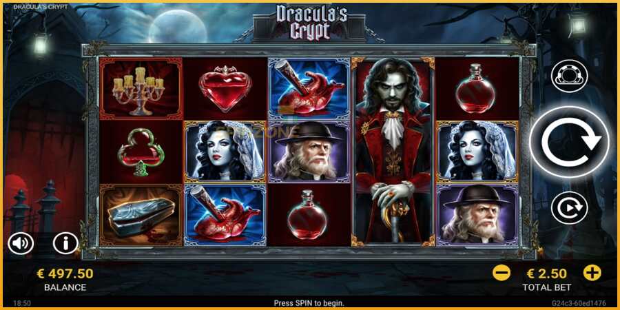 Draculas Crypt màquina de joc per diners, imatge 2