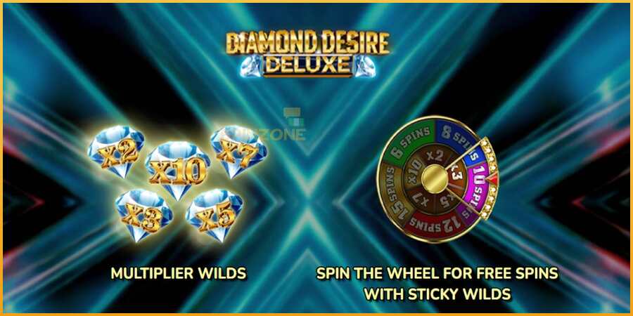 Diamond Desire Deluxe màquina de joc per diners, imatge 4