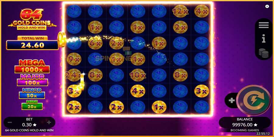 64 Gold Coins Hold and Win màquina de joc per diners, imatge 6