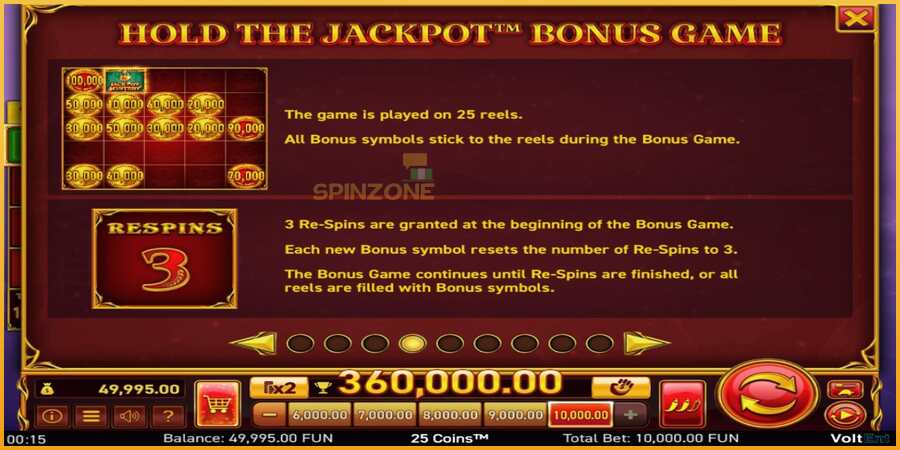 25 Coins Halloween Jackpots màquina de joc per diners, imatge 5