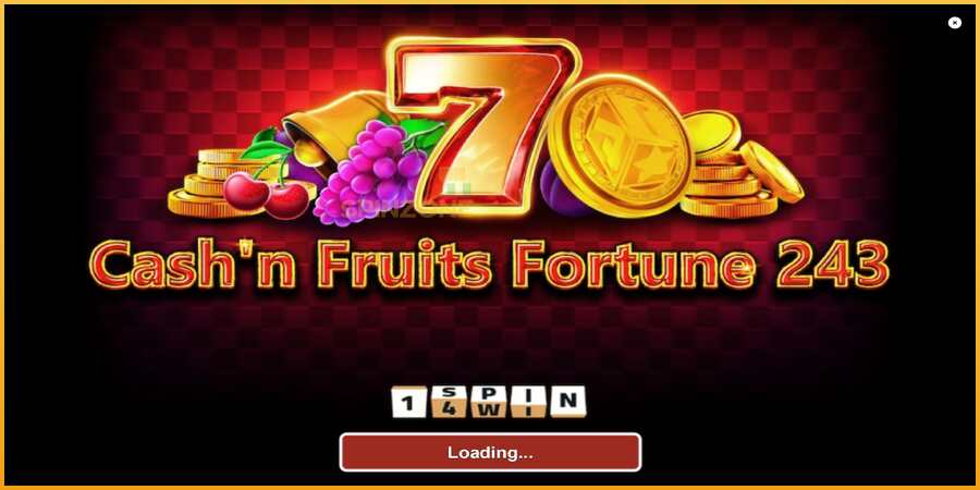 Cashn Fruits Fortune 243 màquina de joc per diners, imatge 1