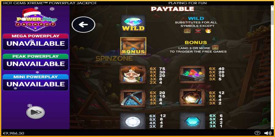 Hot Gems Xtreme PowerPlay Jackpot màquina de joc per diners, imatge 4