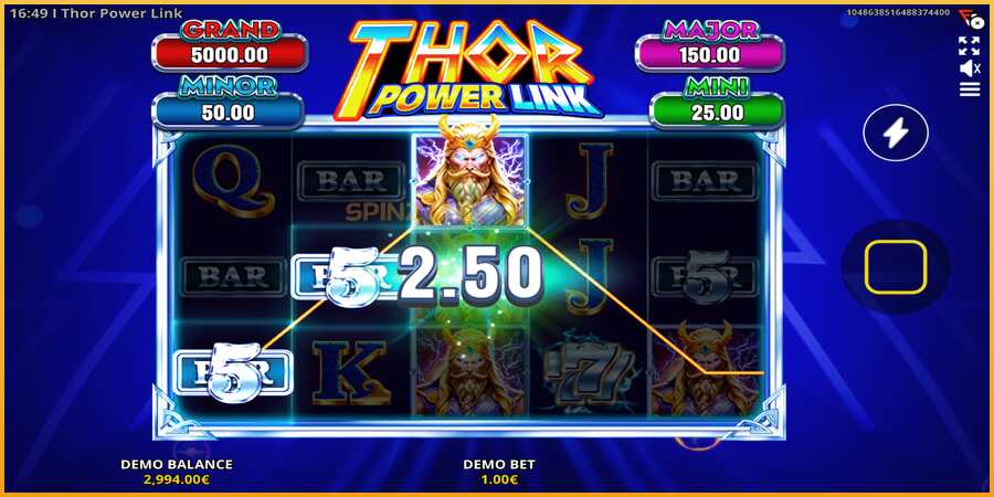 Thor Power Link màquina de joc per diners, imatge 2