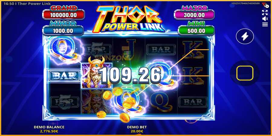 Thor Power Link màquina de joc per diners, imatge 4