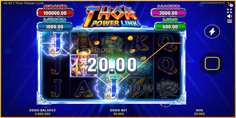 Thor Power Link màquina de joc per diners, imatge 5