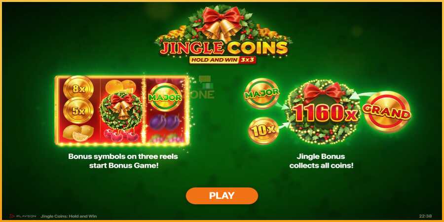 Jingle Coins màquina de joc per diners, imatge 1