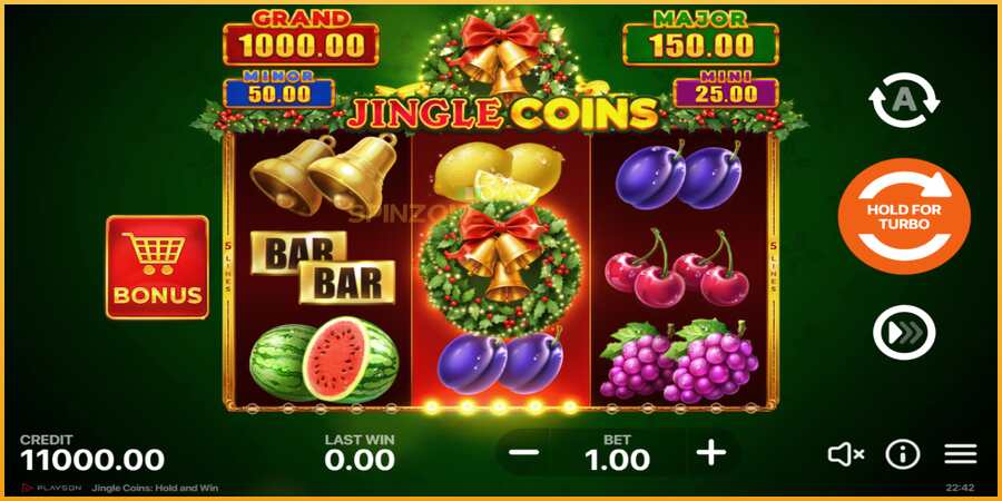 Jingle Coins màquina de joc per diners, imatge 2