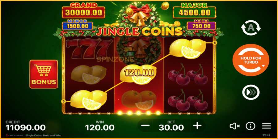 Jingle Coins màquina de joc per diners, imatge 3