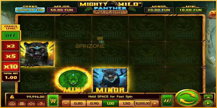 Mighty Wild: Panther Grand Diamond Edition Halloween Jackpots màquina de joc per diners, imatge 2