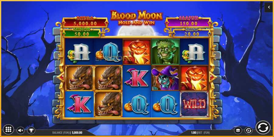 Blood Moon Hold and Win màquina de joc per diners, imatge 1