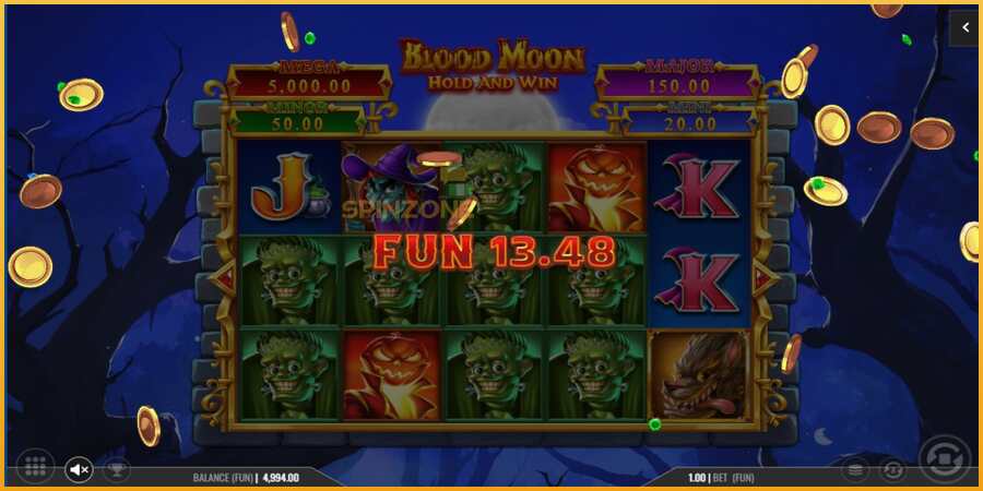 Blood Moon Hold and Win màquina de joc per diners, imatge 3