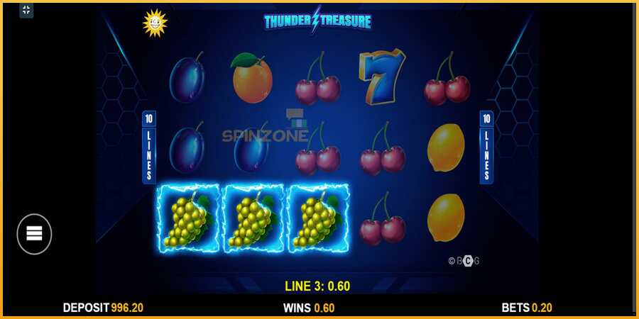 Thunder Treasure màquina de joc per diners, imatge 4