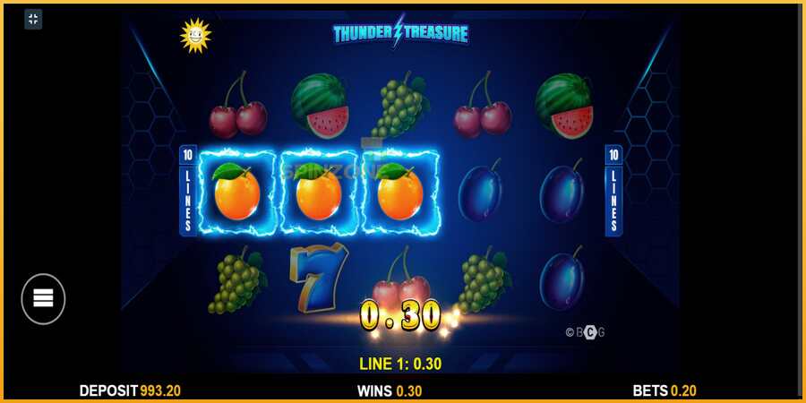 Thunder Treasure màquina de joc per diners, imatge 5