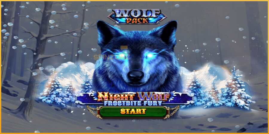 Night Wolf - Frostbite Fury màquina de joc per diners, imatge 1