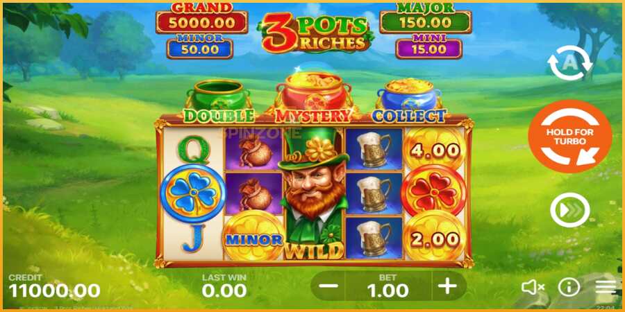 3 Pots Riches: Hold and Win màquina de joc per diners, imatge 1